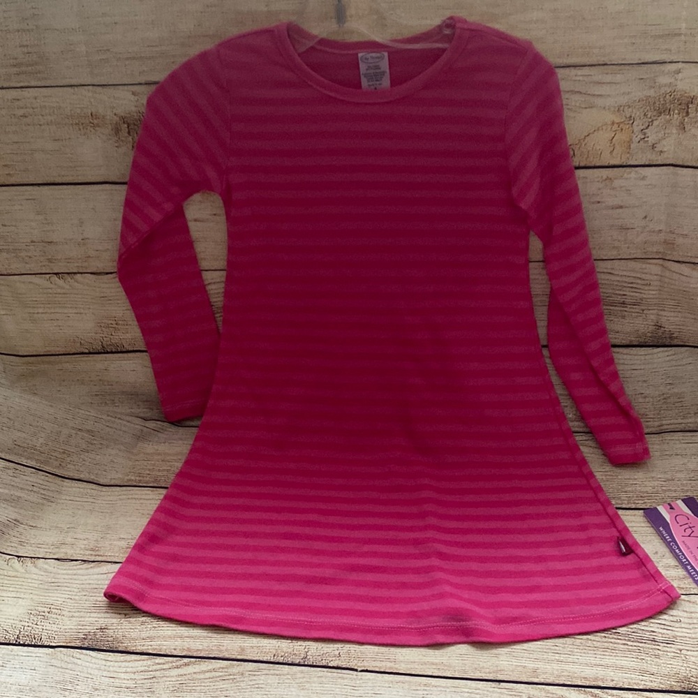 City Threads Girls Long Sleeve Baby Dress